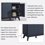 60-Inch Buffet Sideboard Cabinet with 3 Drawers and 4 Doors