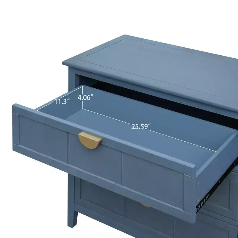 31.5" 3-Drawer Storage Cabinet