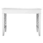 White Writing Desk with Drawers