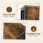 15-Drawer Fabric Dresser with Metal Frame