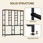 15-Drawer Fabric Dresser with Metal Frame