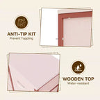15-Drawer Fabric Dresser with Metal Frame