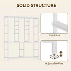 15-Drawer Fabric Dresser with Metal Frame