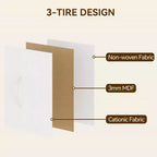 15-Drawer Fabric Dresser with Metal Frame
