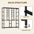 15-Drawer Fabric Dresser with Metal Frame