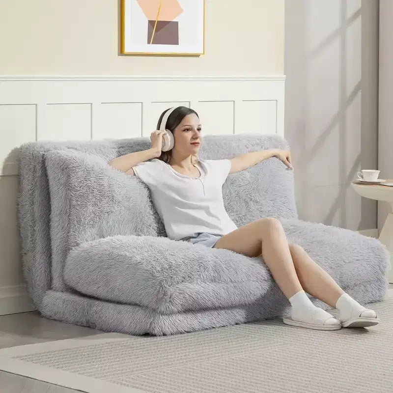 Folding Floor Sofa Bed with Foam Filling