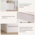 12-Drawer Wood Dresser with TV Stand Top