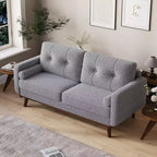 2-Seater Upholstered Sofa for Living Room