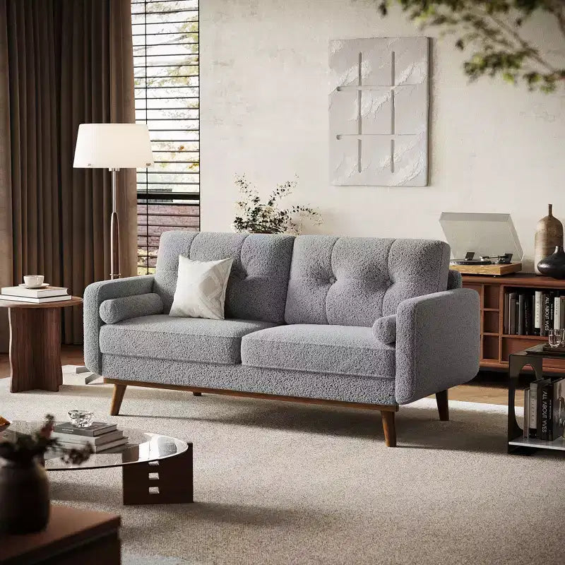 2-Seater Upholstered Sofa for Living Room