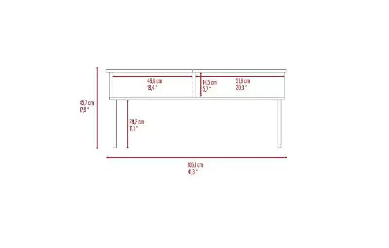 Lift Top Coffee Table with Storage Shelf, Black