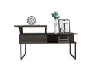 Lift Top Coffee Table with Storage Shelf, Black
