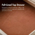 7-Drawer Dresser with Oak Finish
