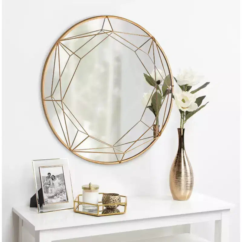 30" Round Wall Mirror