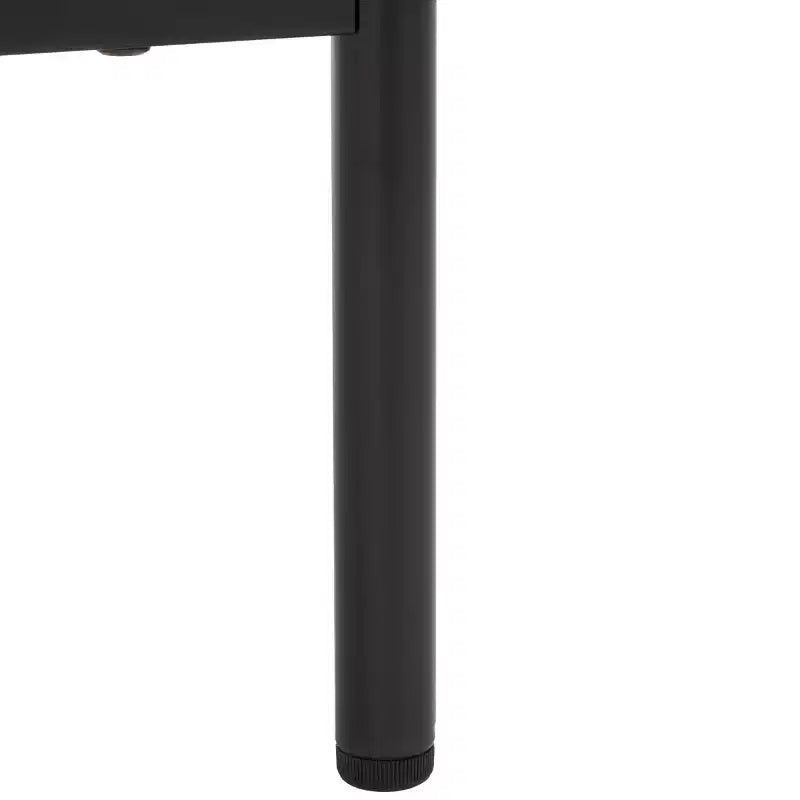 1 Drawer Nightstand with Open Shelf