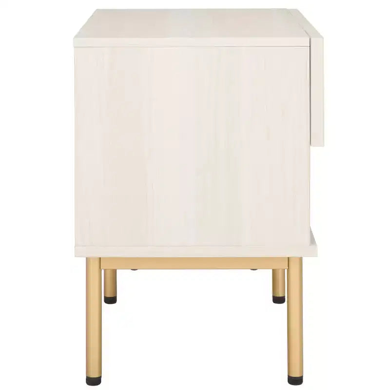 1 Drawer Nightstand with Open Shelf