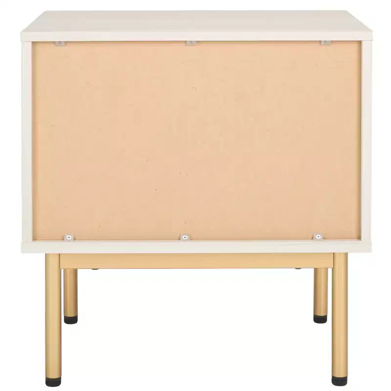 1 Drawer Nightstand with Open Shelf