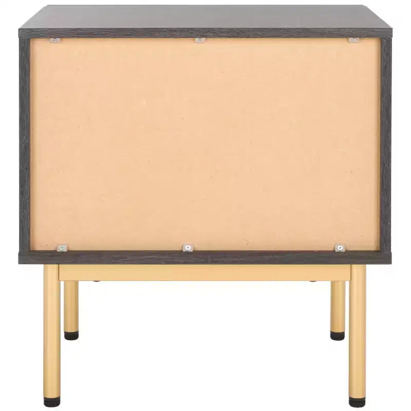 1 Drawer Nightstand with Open Shelf