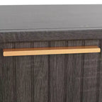 1 Drawer Nightstand with Open Shelf