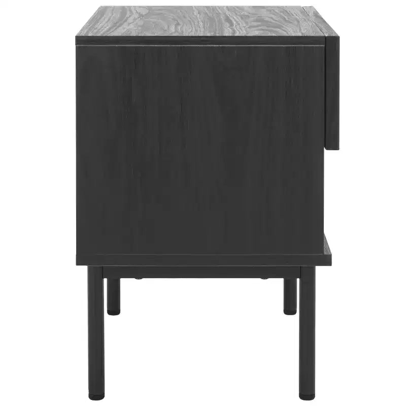 1 Drawer Nightstand with Open Shelf