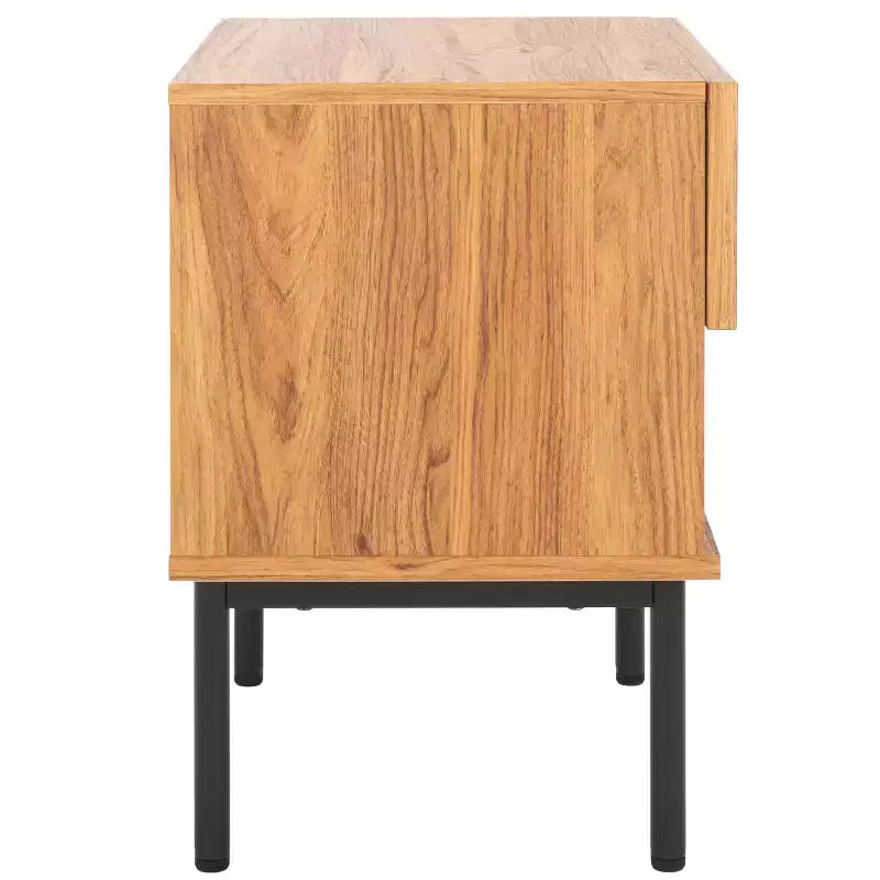 1 Drawer Nightstand with Open Shelf