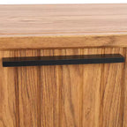 1 Drawer Nightstand with Open Shelf