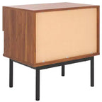 1 Drawer Nightstand with Open Shelf