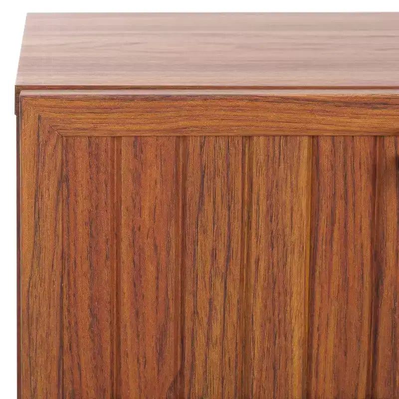 1 Drawer Nightstand with Open Shelf