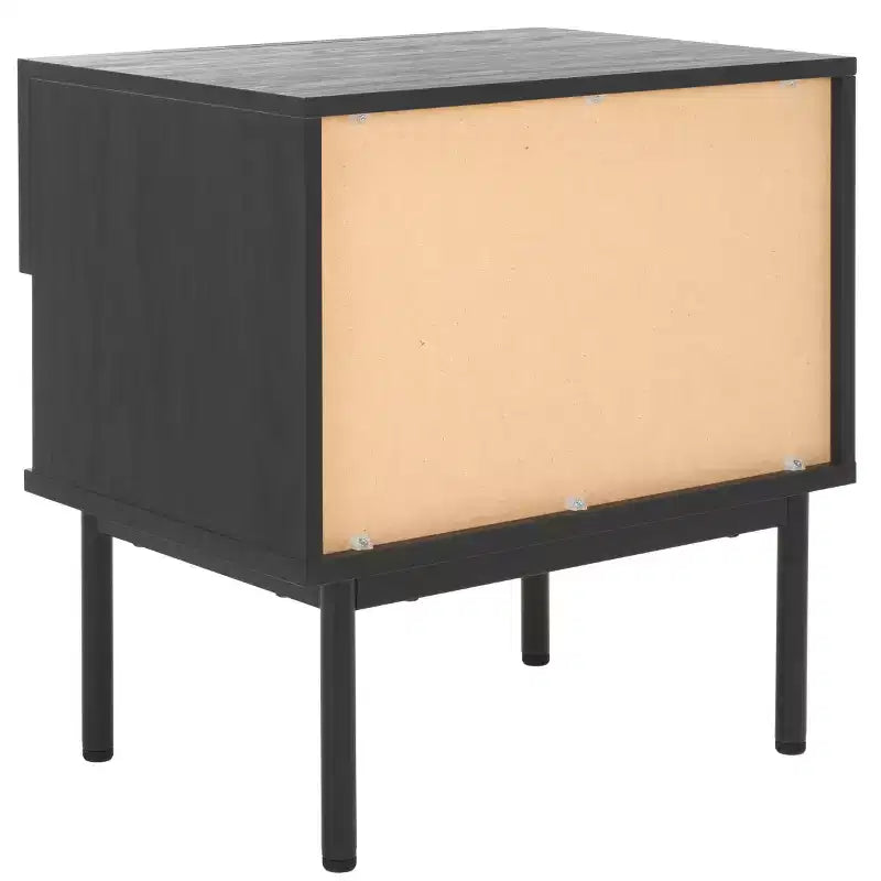 1 Drawer Nightstand with Open Shelf