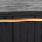 1 Drawer Nightstand with Open Shelf