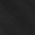Round Black Dining Table for 2 - Modern Bistro Style