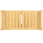 5-Tier Bamboo Ladder Shelf - Natural