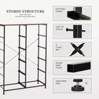 10-Drawer Vertical Dresser with Steel Frame – 31.4" Wide Fabric Storage Chest