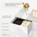 10-Drawer Vertical Dresser with Steel Frame – 31.4" Wide Fabric Storage Chest