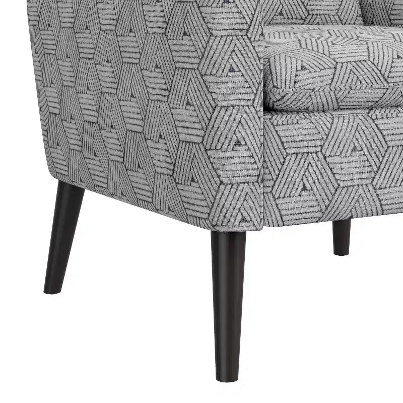 Mid-Century Modern Small Space Armchair